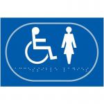 Disabled Ladies Graphic- Taktyle (225 X 150 Mm) 424638