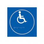 Disabled Symbol- Taktyle (150 X 150 Mm) 424644