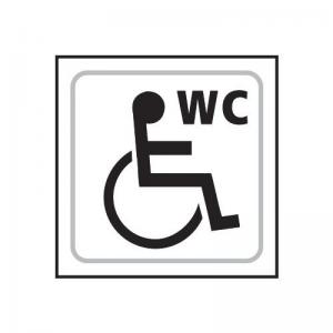 Disabled Wc Graphic - Taktyle 150 X 150mm 424650