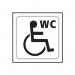 Disabled Wc Graphic- Taktyle (150 X 150 Mm) 424650