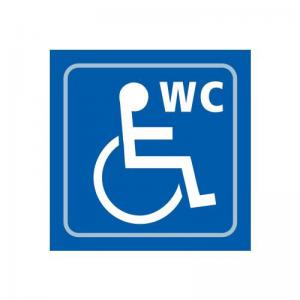 Disabled Wc Graphic - Taktyle 150 X 150mm 424651