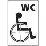 Disabled Wc Graphic- Taktyle (150 X 225 Mm) 424652