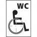 Disabled Wc Graphic- Taktyle (150 X 225 Mm) 424652