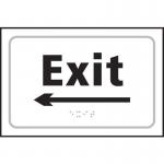 Exit Arrow Left- Taktyle (225 X 150 Mm) 424666