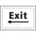 Exit Arrow Left- Taktyle (225 X 150 Mm) 424666