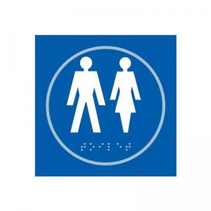 Gentlemen Ladies Graphic - Taktyle 150 X 150mm 424679