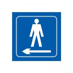 Gentlemen Graphic Arrow Left- Taktyle 150 X 150mm 424683