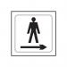 Gentlemen Graphic Arrowright - Taktyle (150 X 150 Mm) 424684