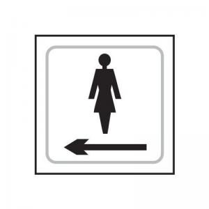 Ladies Graphic Arrow Left- Taktyle 150 X 150mm 424693