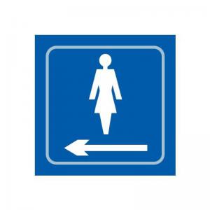 Ladies Graphic Arrow Left- Taktyle 150 X 150mm 424694