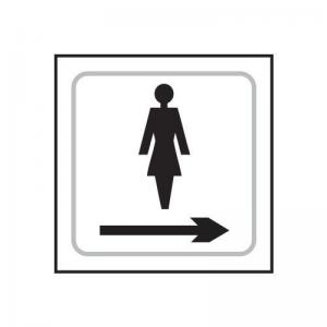 Ladies Graphic Arrow Right - Taktyle 150 X 150mm 424695