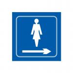Ladies Graphic Arrowright - Taktyle (150 X 150 Mm) 424696