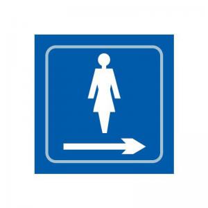 Ladies Graphic Arrow Right - Taktyle 150 X 150mm 424696