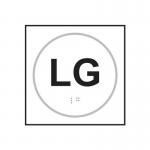 Lg (text) - Taktyle (150 X 150 Mm) 424700