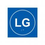Lg (text) - Taktyle (150 X 150 Mm) 424701