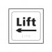 Lift Arrow Left- Taktyle (150 X 150 Mm) 424704
