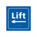 Lift Arrow Left- Taktyle (150 X 150 Mm) 424705