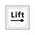 Lift Arrow Right- Taktyle (150 X 150 Mm) 424706