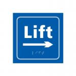 Lift Arrow Right- Taktyle (150 X 150 Mm) 424707