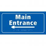 Main Entrance Arrowleft - Taktyle (300 X 150 Mm) 424709