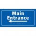 Main Entrance Arrowleft - Taktyle (300 X 150 Mm) 424709