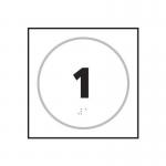 Number 1 - Taktyle (150 X 150 Mm) 424731