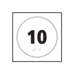 Number 10 - Taktyle (150 X 150 Mm) 424733