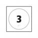 Number 3 - Taktyle (150 X 150 Mm) 424737