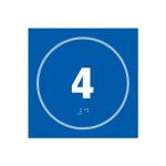 Number 4 - Taktyle (150 X 150 Mm) 424740