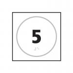 Number 5 - Taktyle (150 X 150 Mm) 424741