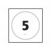Number 5 - Taktyle (150 X 150 Mm) 424741