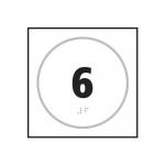 Number 6 - Taktyle (150 X 150 Mm) 424743