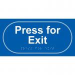 Press for Exit- Taktyle (300 X 150 Mm) 424756