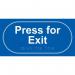 Press for Exit- Taktyle (300 X 150 Mm) 424756