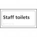 Staff Toilets- Taktyle (300 X 150 Mm) 424787