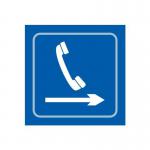 Telephone Graphic Arrowright - Taktyle (150 X 150 Mm) 424798