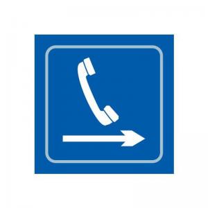 Telephone Graphic Arrow Right - Taktyle 150 X 150mm 424798