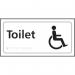 Toilet (with Disabledsymbol) - Taktyle (300 X 150 Mm) 424803