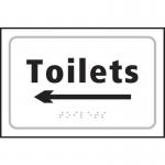 Toilets Arrow Left- Taktyle (225 X 150 Mm) 424808