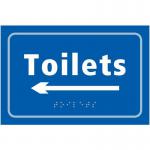 Toilets Arrow Left- Taktyle (225 X 150 Mm) 424809