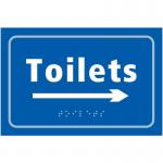 Toilets Arrow Right- Taktyle (225 X 150 Mm) 424811