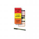 Flange Tag Kit (50 Inserts, 1 Pen) 424836
