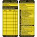 Forklift Tag Insert 424837