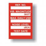 Vibration Control Minitag Insert - Red (pack of 20) 424863