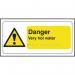 Danger Very Hot Water- Taktyle (300 X 150 Mm) 424872