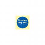 Fire Door Keep Shut- Taktyleph (150 X 150 Mm) 424876