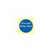 Fire Exit Keep Clear- Taktyleph (150 X 150 Mm) 424878
