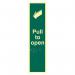 Pull to Open -taktyleph (75 X 300 Mm) 424887