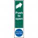 Push to Open Fire Doorkeep Shut - Taktyle (75 X 300 Mm) 424892