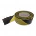 Blackyellow Stripedtape, Non Adhesive (70 mm X 500 M) 425004